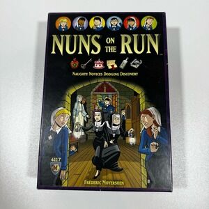 Nuns on the Run Board‎ Game by Mayfair Games Complete 2010 Hidden Movement
